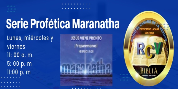 4.- SERIE PROFÉTICA MARANATHA - PORTADA